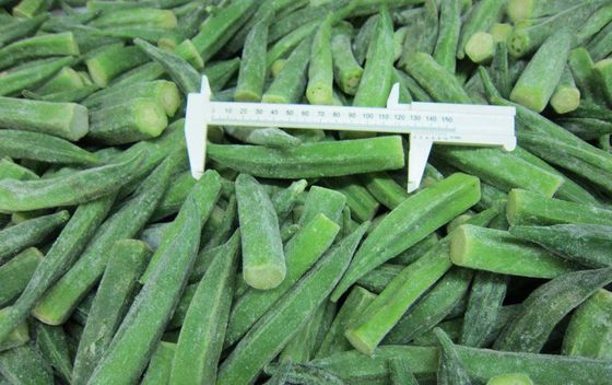 Chinese Supply Best Quality Good Price Iqf Frozen Vegetable Whole Okra Gumbo