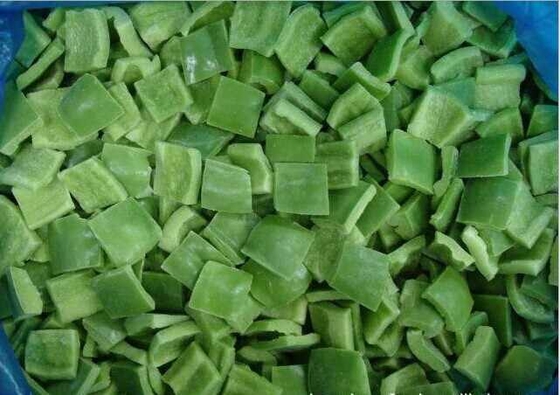 New Seasons IQF Frozen Fresh Green Bell Pepper Strip Frozen vegetables