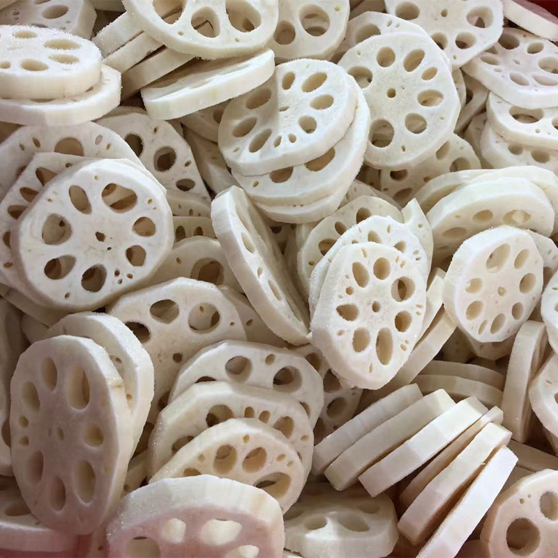 New Crop Frozen Lotus Root Slices or Cut at Good Price