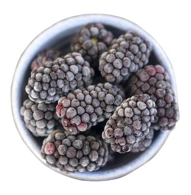 Bio-IQF-Tiefkühl-Maulbeeren, süße Brombeeren und Himbeeren in ganzen Stücken, Karton-Großverpackung