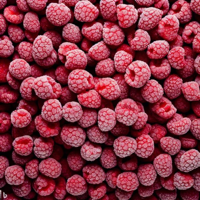 Hochwertige gefrorene Himbeeren Gefrorene Himbeeren 1