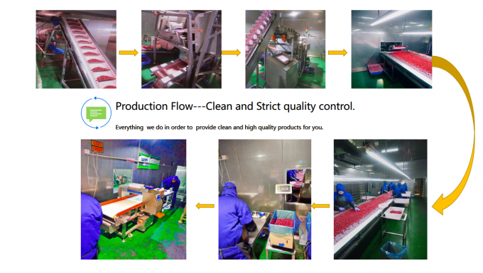 BRC, KOSHER, HALAL, IFS, BSCI IQF Tiefgefrorene Preiselbeer-Cranberry-Konfit&uuml;re aus 100 % nat&uuml;rlicher Frucht, Gro&szlig;verpackung mit 2 Jahren Haltbarkeit im Eimer 3