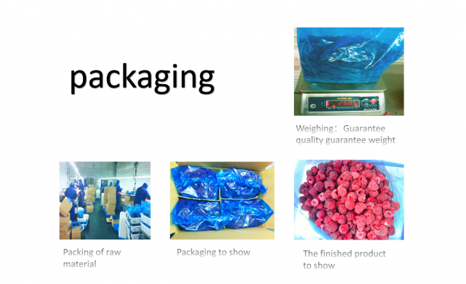 Gro&szlig;handel IQF gefrorene Himbeerencrumble Fabrikpreis Strenge Qualit&auml;tskontrolle Guter Geschmack 4